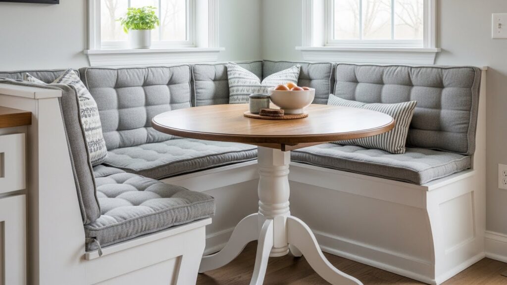 Compact and Cozy Banquette
