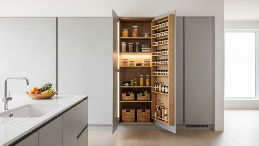 Concealed Pantry Perfection