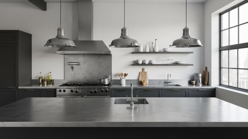 Concrete Countertops for an Urban Feel