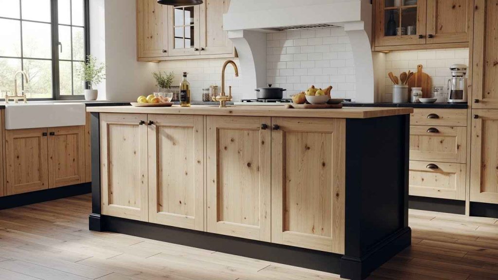 Contrasting Stain Finishes