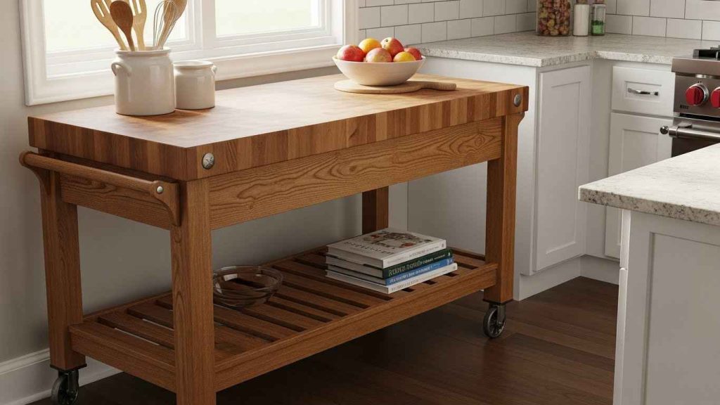 Convertible Cart & Butcher Block