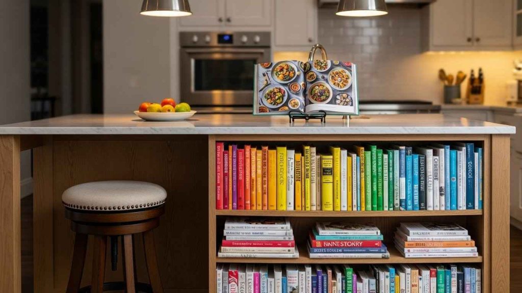 Cookbook Library and Reading Nook