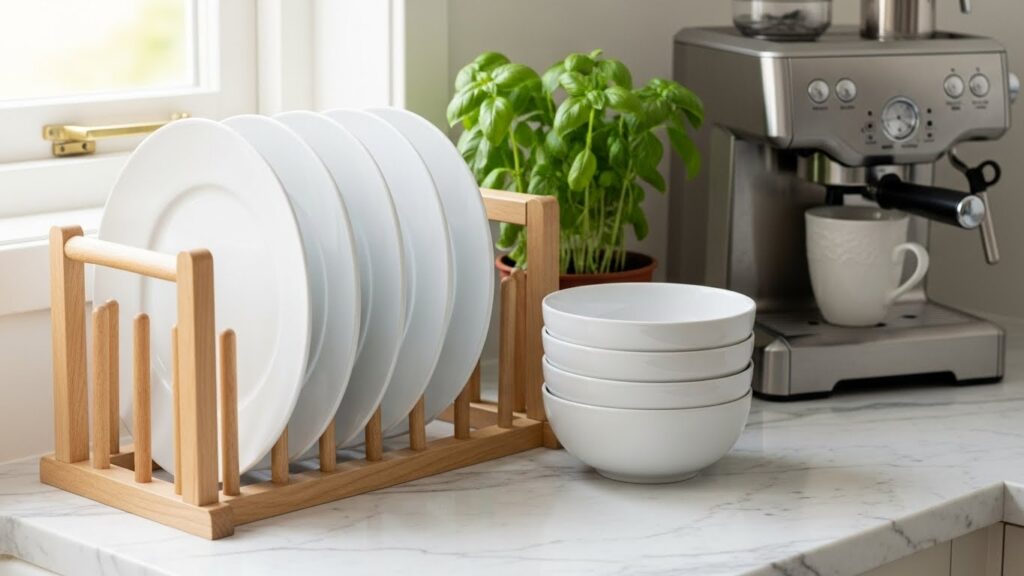 Countertop Plate Rack