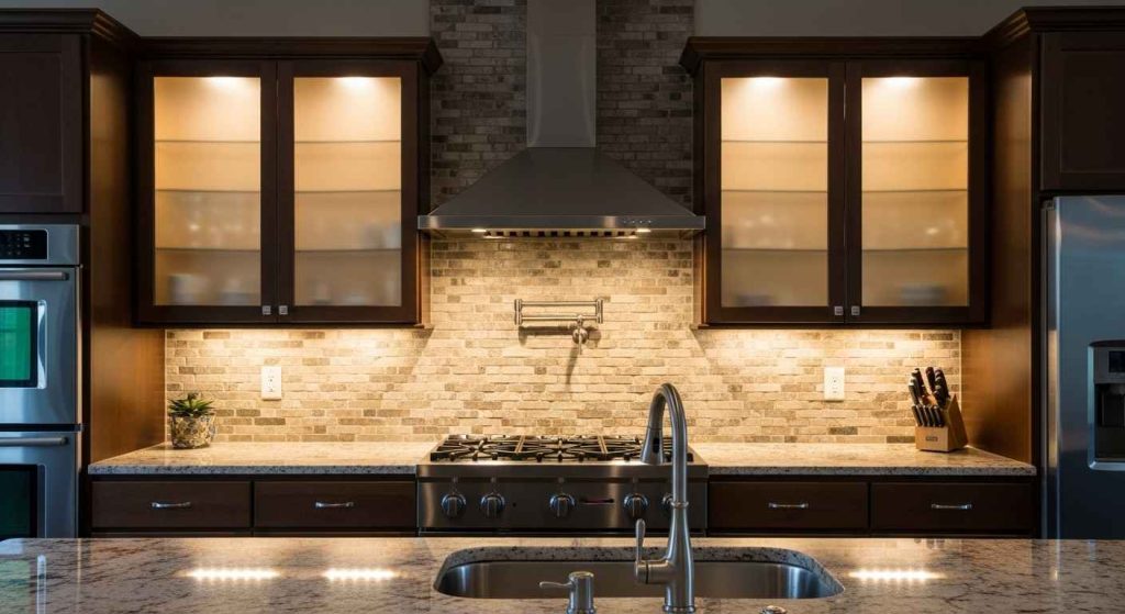 Countertop Wall Wash Effect