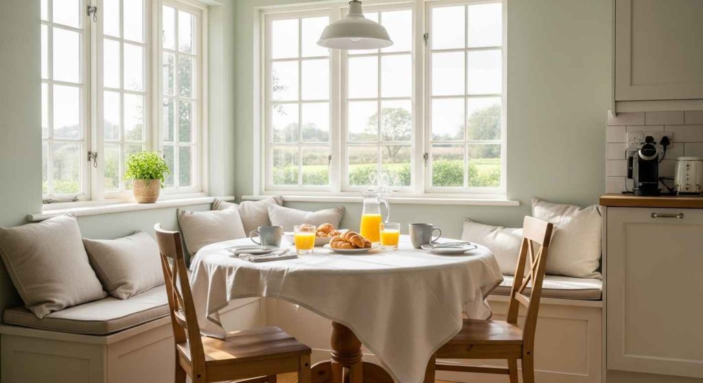 Cozy Breakfast Nook Corner