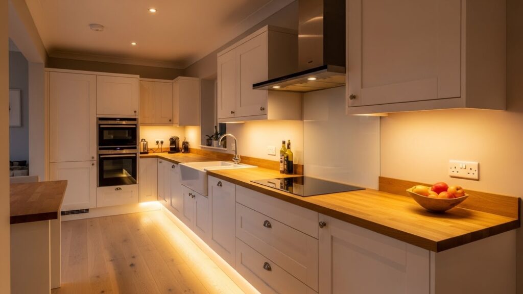 Cozy Under-Cabinet Lighting