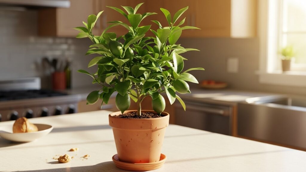 Craft a Citrus Tree Centrepiece