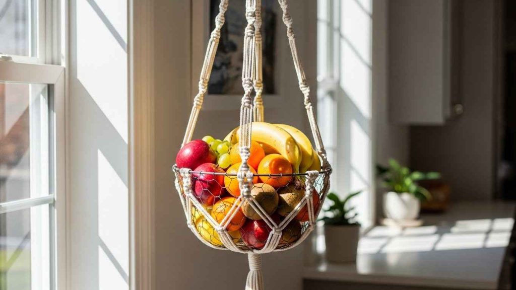 Craft a Hanging Fruit Basket