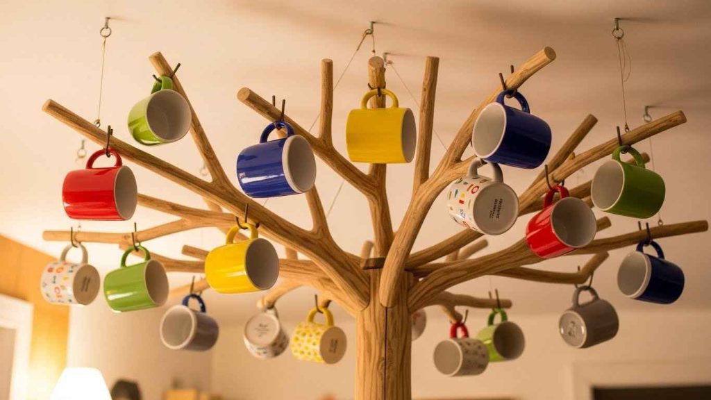 Craft a Hanging Mug and Cup Tree