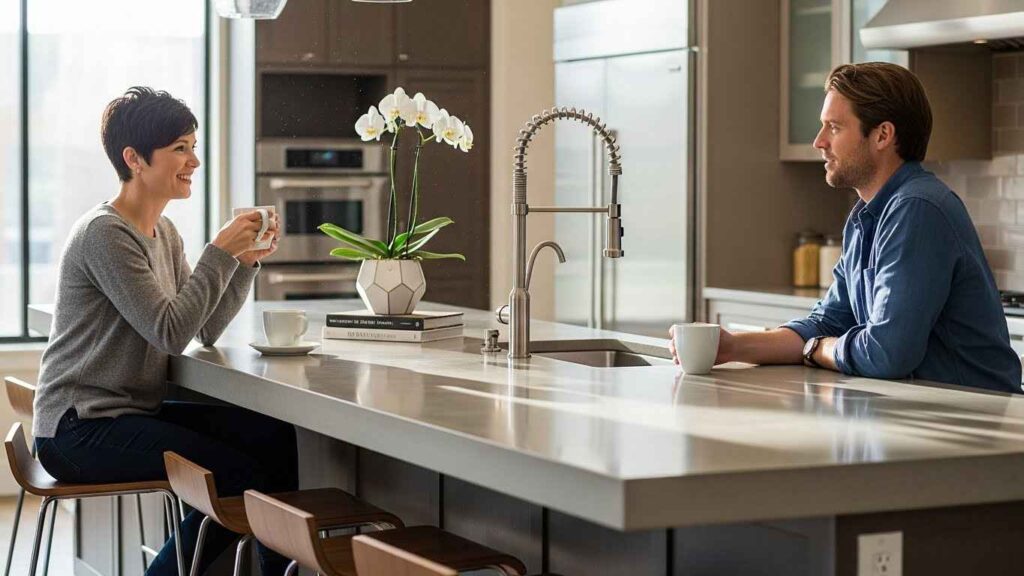 Create a Breakfast Bar Overhang