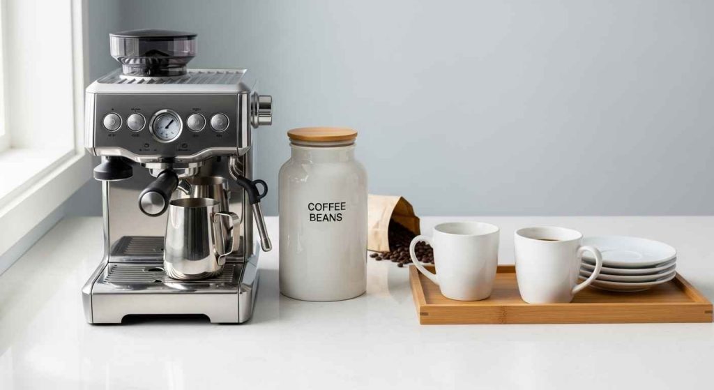 Create a Coffee Station Vignette