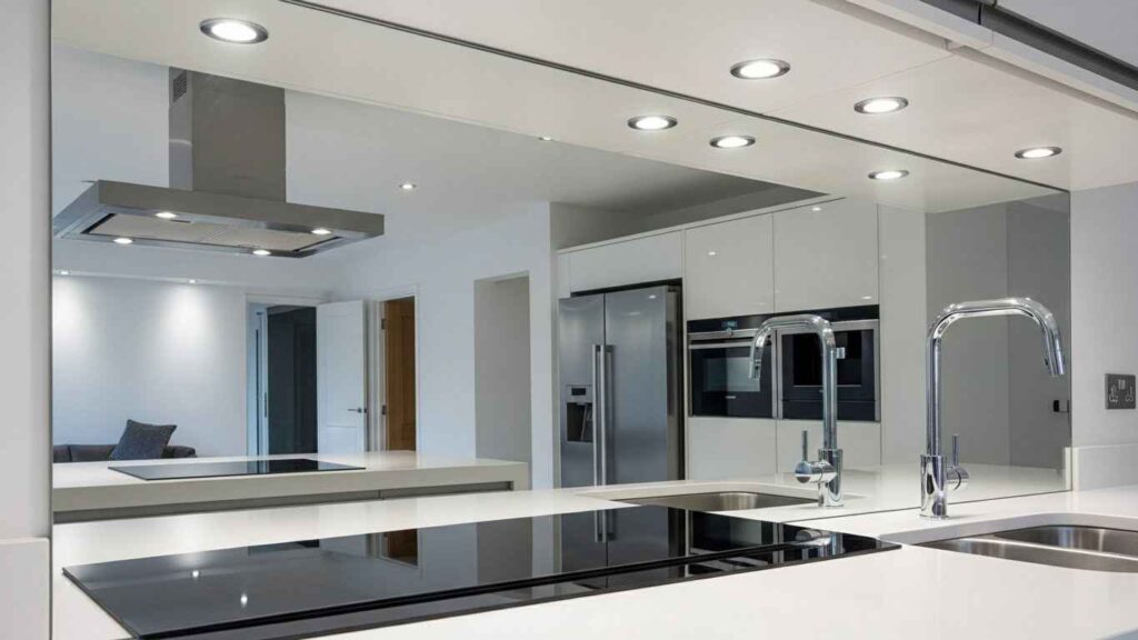Create a Cohesive Glass-Backed Splashback