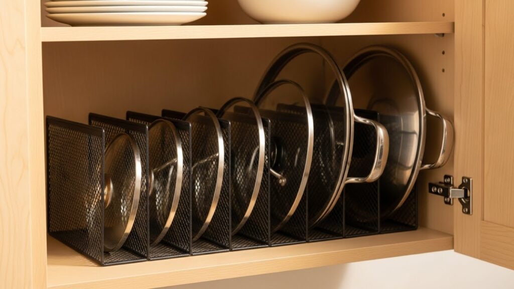 Create a DIY Pot Lid Holder