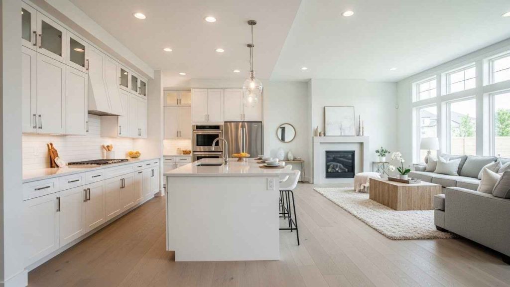 Creating Flow with an Open Plan Layout