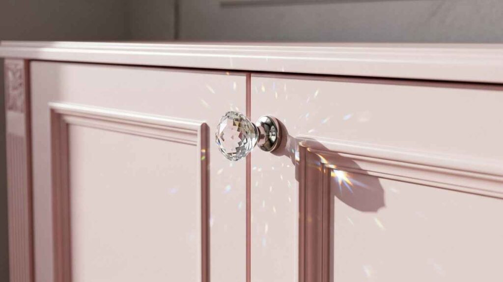Crystal Knobs for a Touch of Glamour