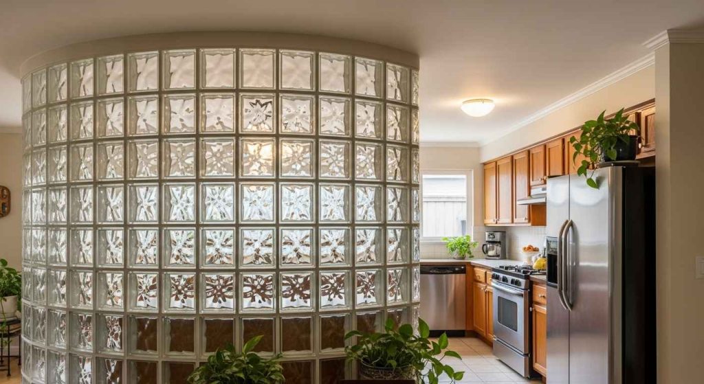Curved Glass Block Walls