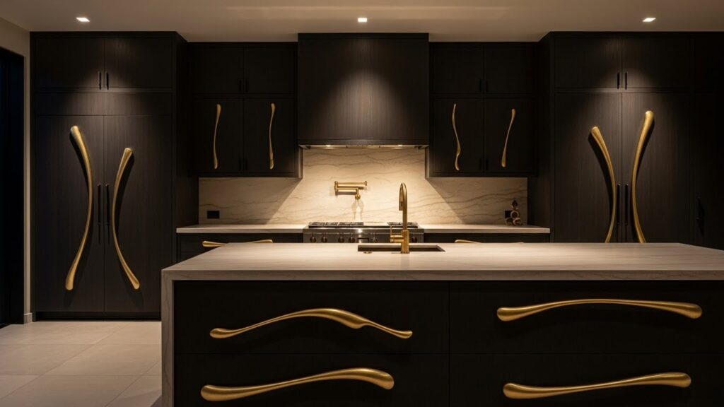 Curved and Sculptural Handles