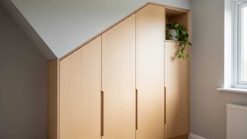 Custom Tall Cabinets for Odd Spaces