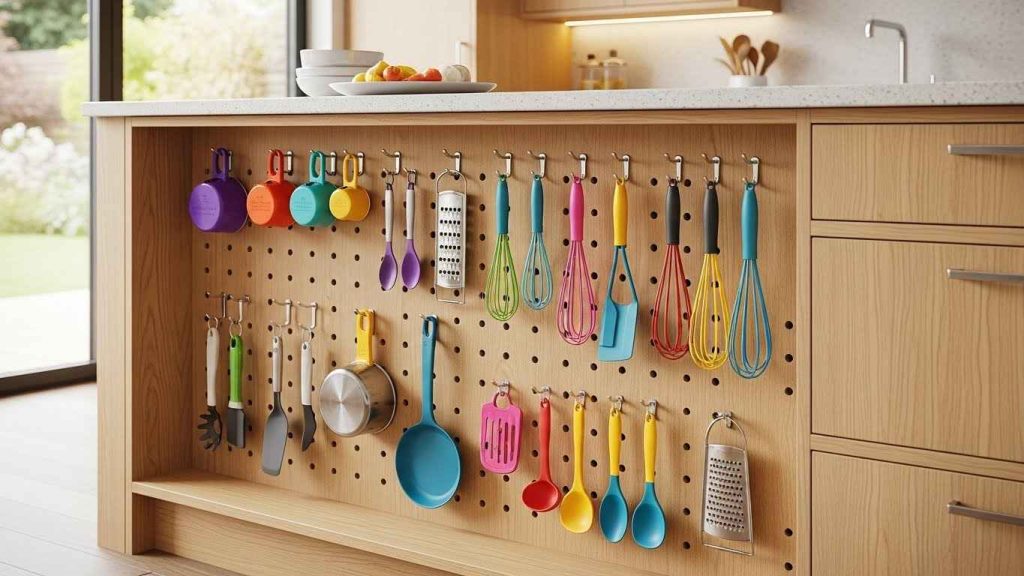 Customizable Pegboard Interiors