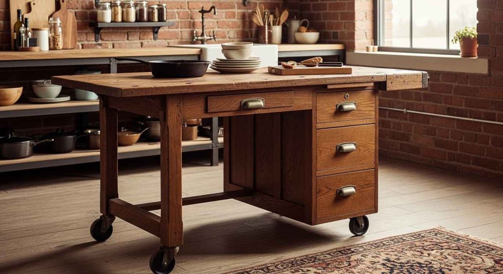 DIY Carts from Repurposed Furniture