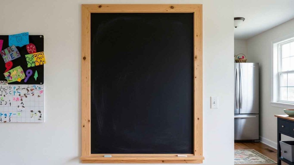 DIY Chalkboard Pantry Door