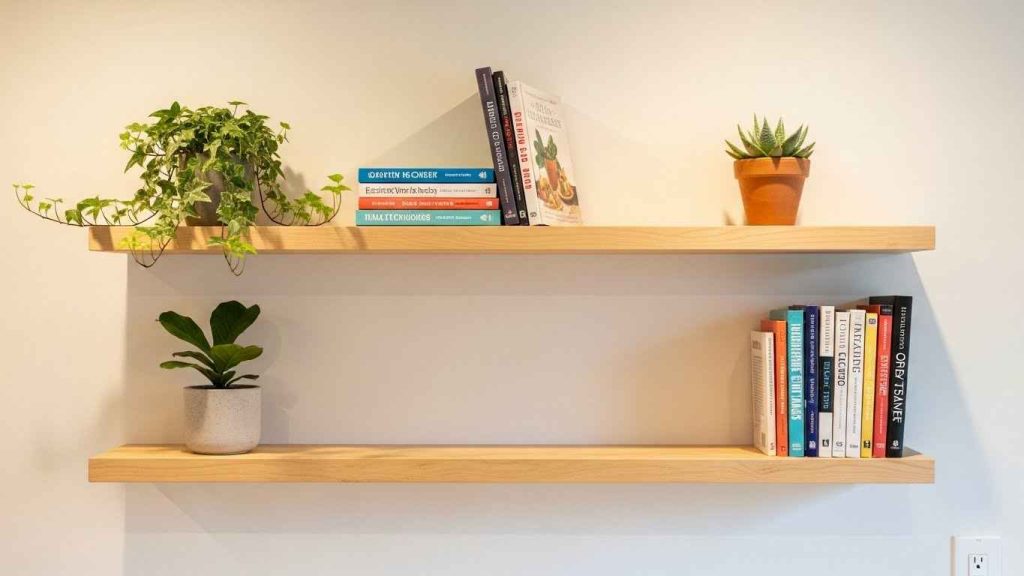 DIY Floating Shelves for Storage and Style