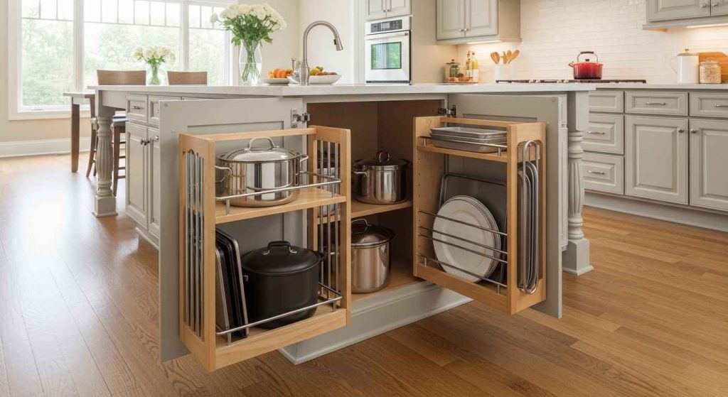Deep Cabinets for Large Items