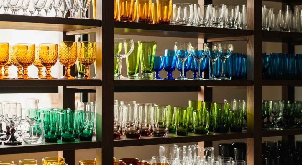 Displaying Unique Glassware