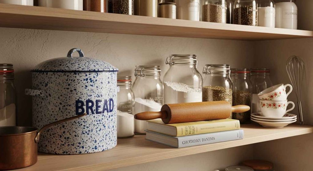 Displaying Vintage Kitchenware