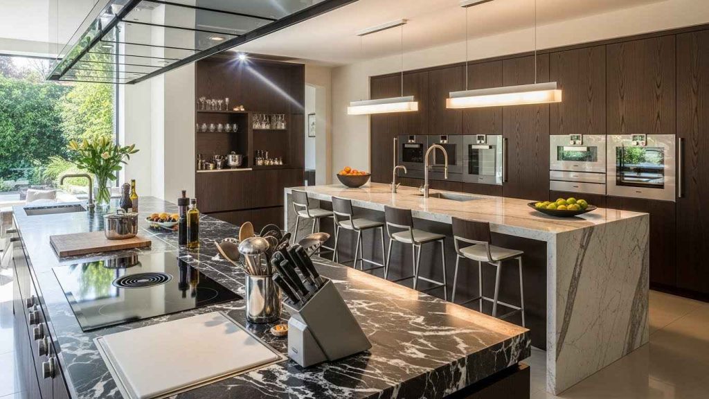 Double Island Design for Maximum Flow