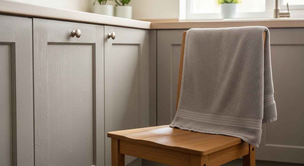 Dry Thoroughly to Prevent Warping
