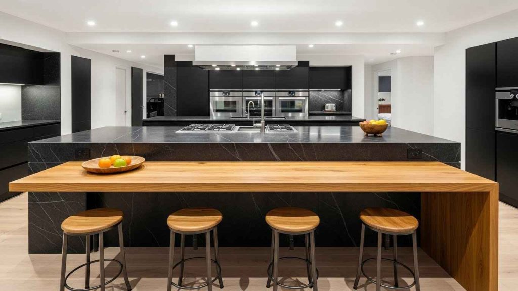 Dual-Level Entertaining & Dining