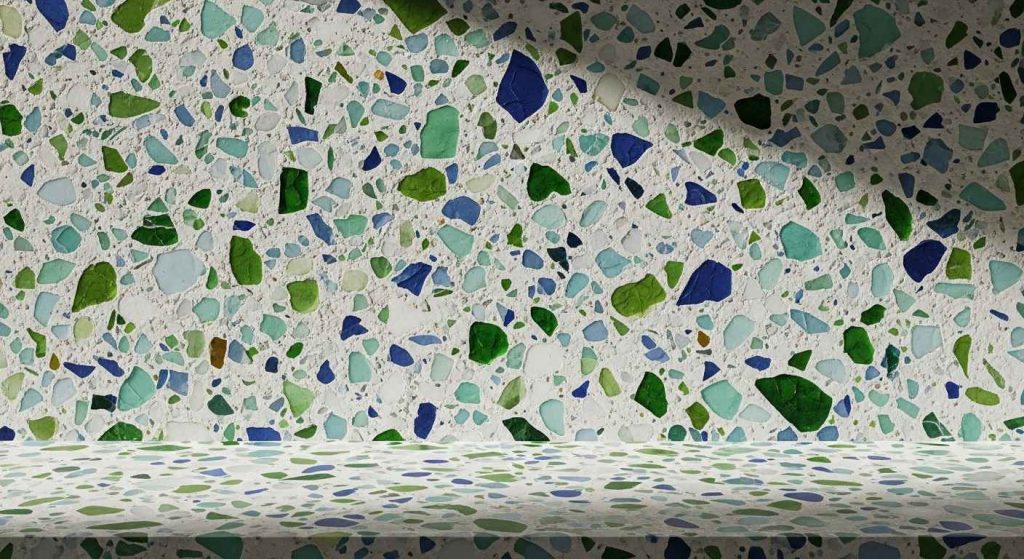 Eco-Friendly Recycled Terrazzo