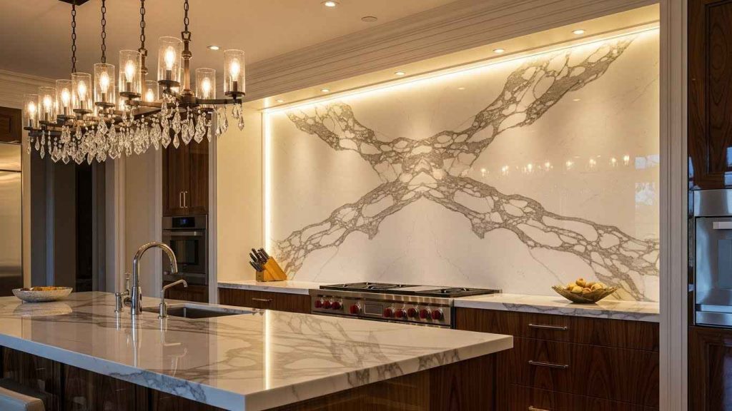 Elegant Marble Slab Grandeur