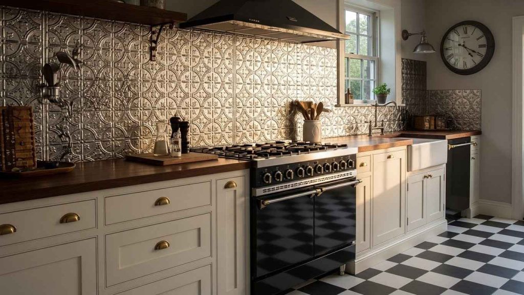 Elegant Pressed Tin Panels