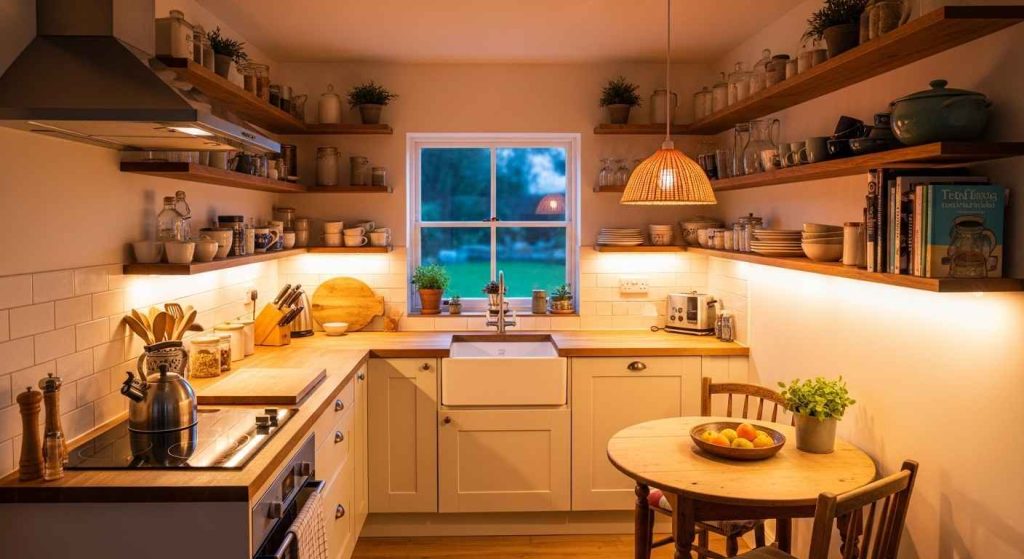 Embrace the Coziness of a Small Kitchen
