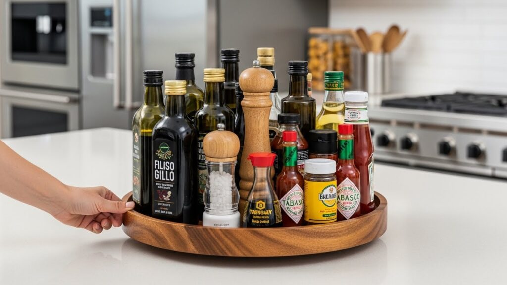 Embrace the Power of a Lazy Susan