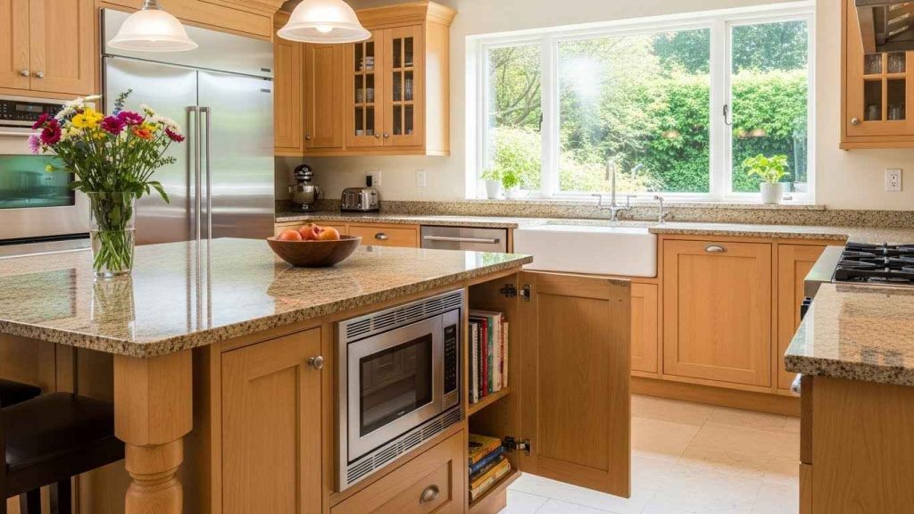 End-of-Island Appliance Cabinets