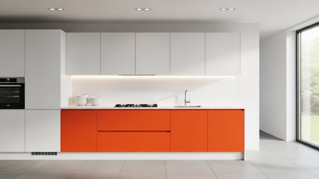 Energetic Orange for a Modern Twist