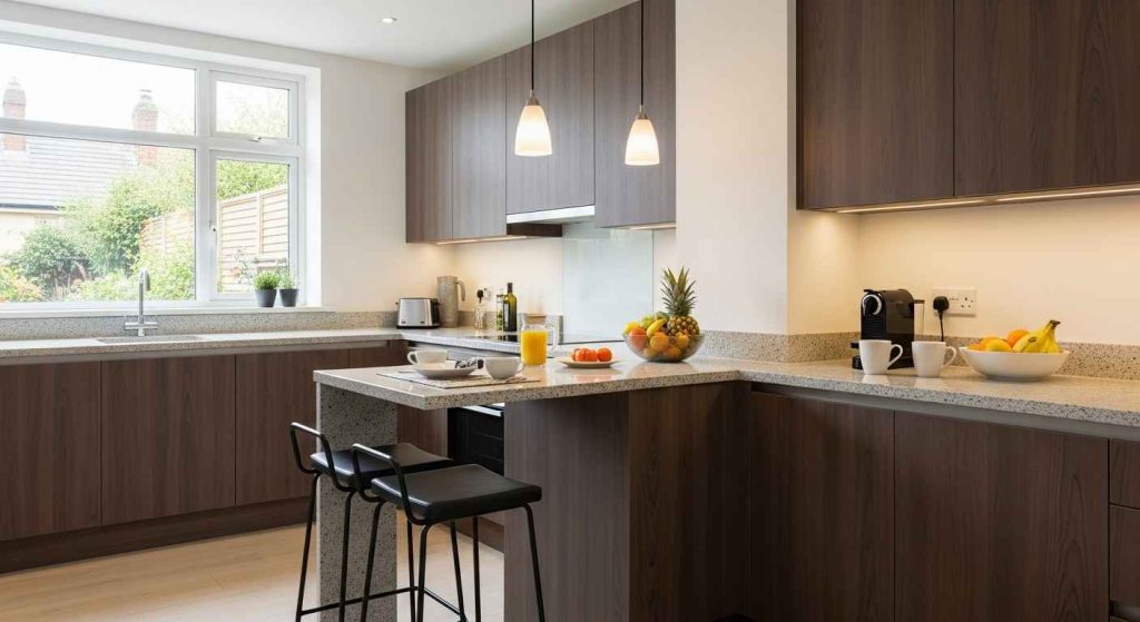 Extend Your Countertop for a Breakfast Bar