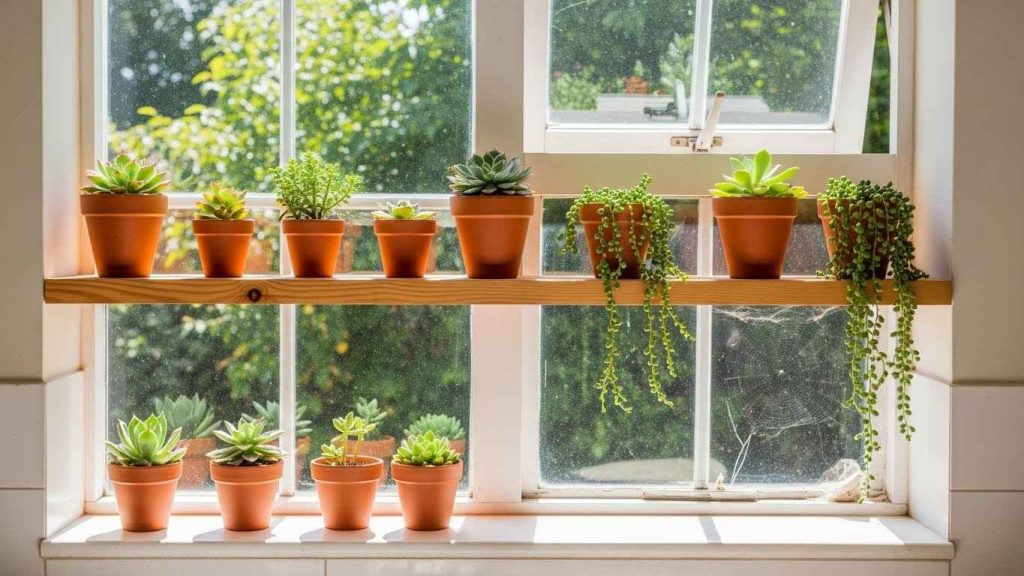 Fit a Shelf Above the Window
