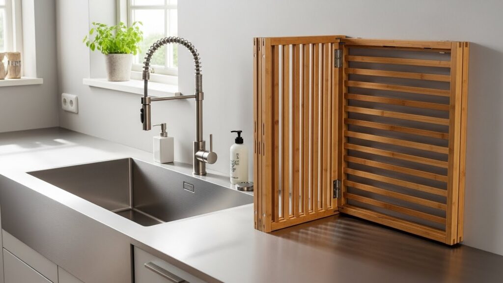 Flip Down a Foldable Drying Rack