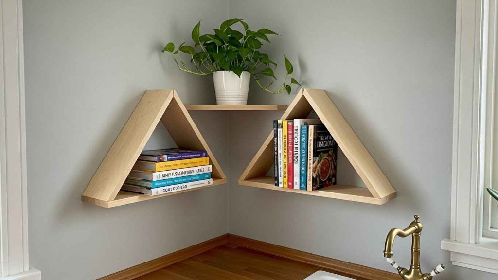 Floating Corner Shelf Build