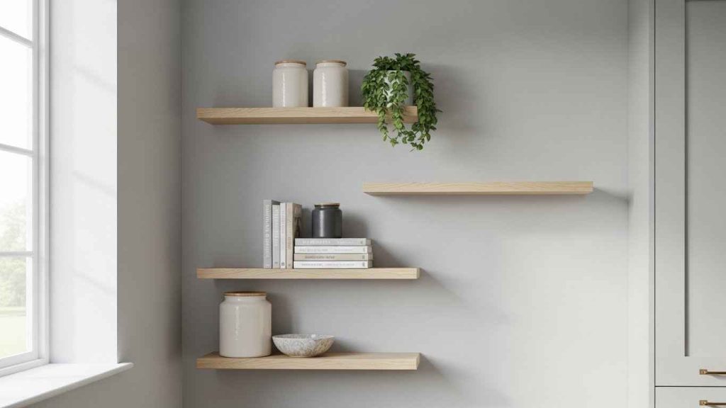 Floating Shelf Illusion