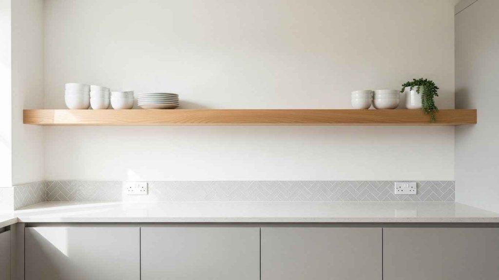 Floating Shelf and Cabinet Combos