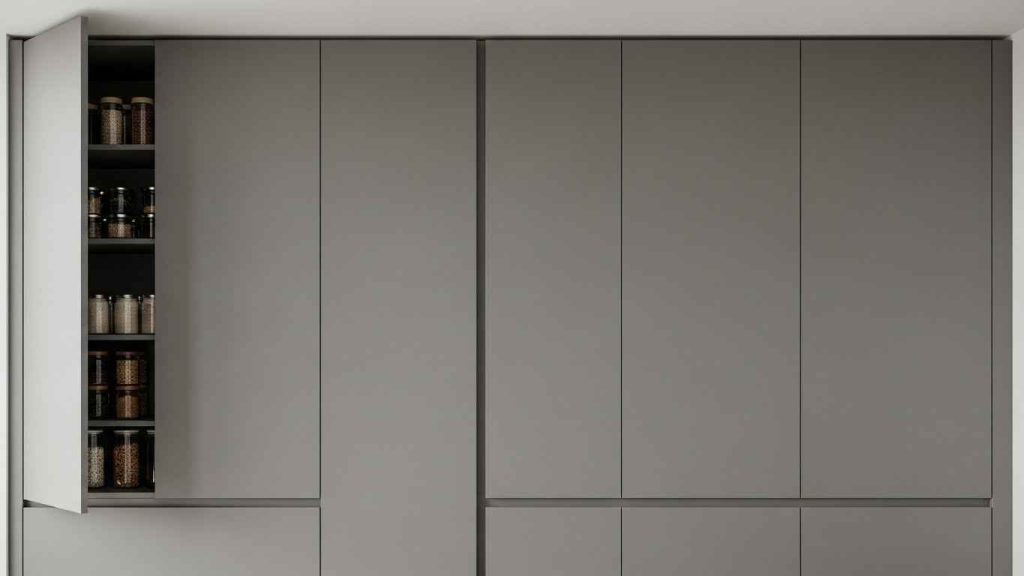 Floor-to-Ceiling Matte Pantries