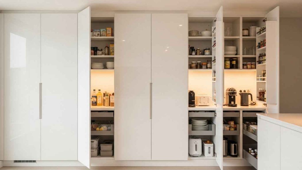 Floor-to-Ceiling Pantry Cabinetry