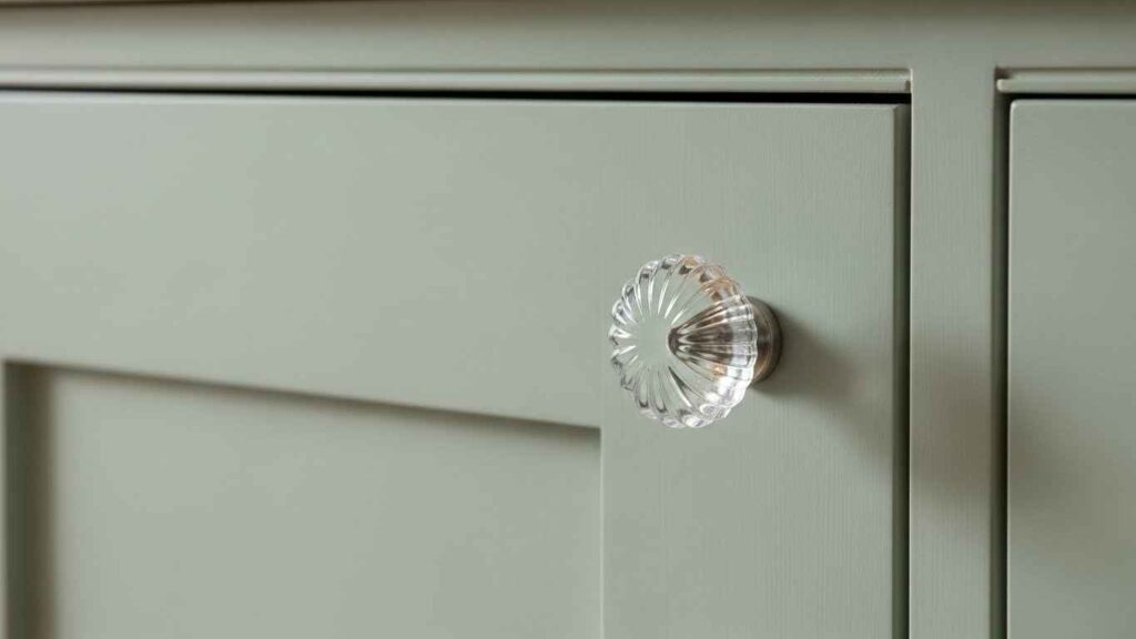 Fluted Glass Knobs for Elegance