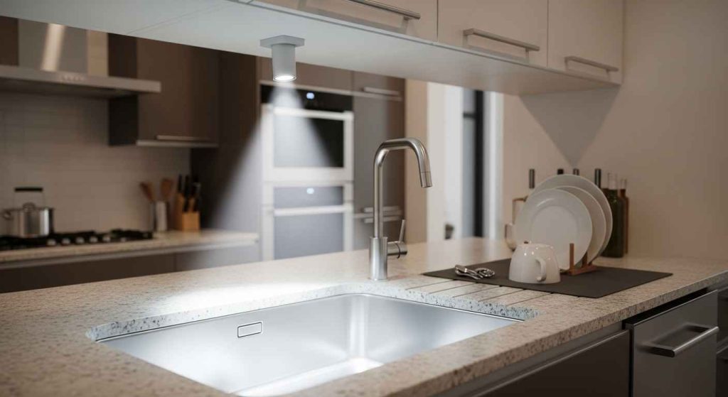 Focused Task Lighting for Sinks