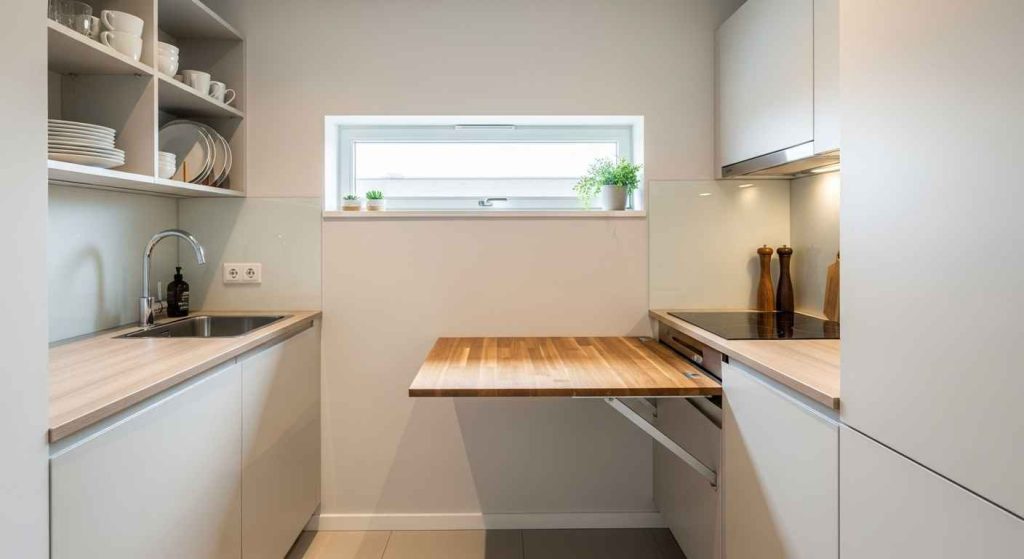 Fold-Down Dining Tables